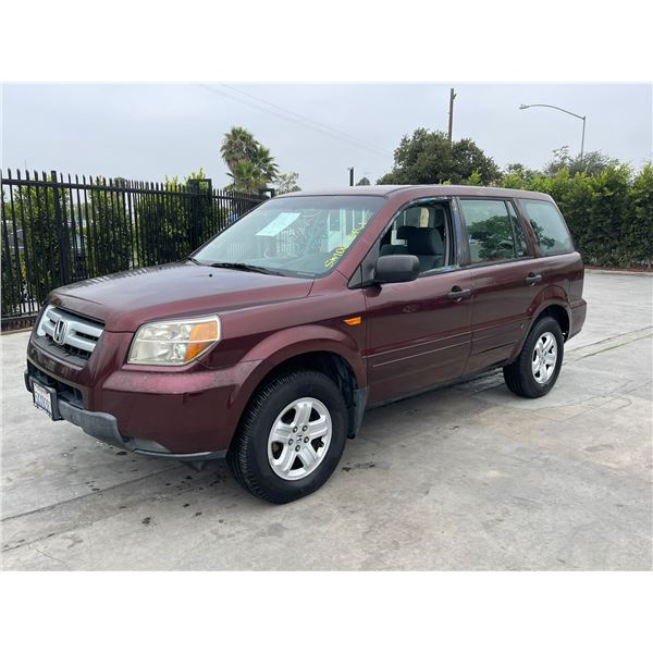 HOND PILOT 2007 APP-DUP-T DON SMOG