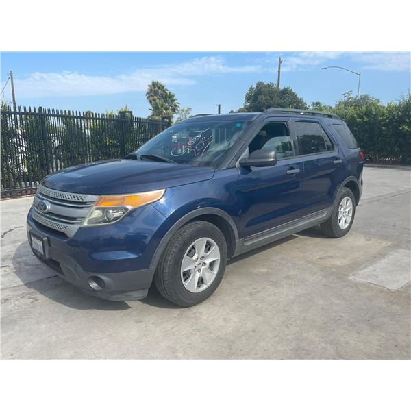 FORD EXPLORER 2012 T-DONATION
