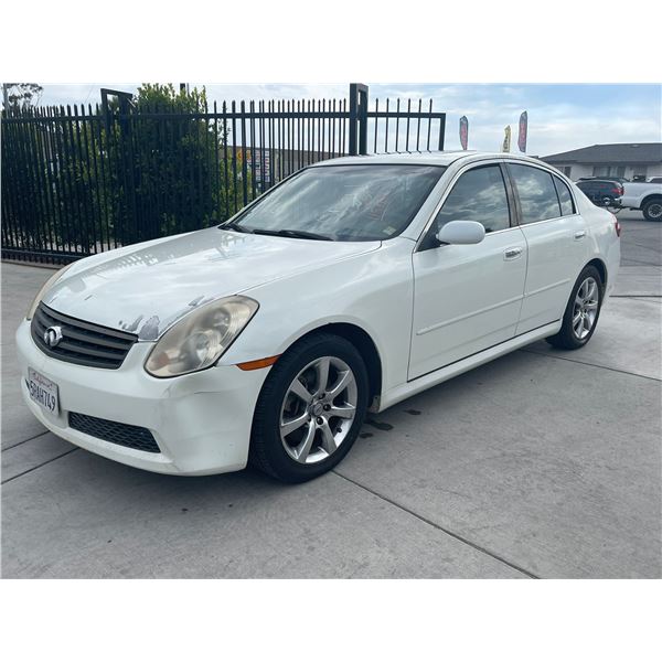 INFI G35 2006 T