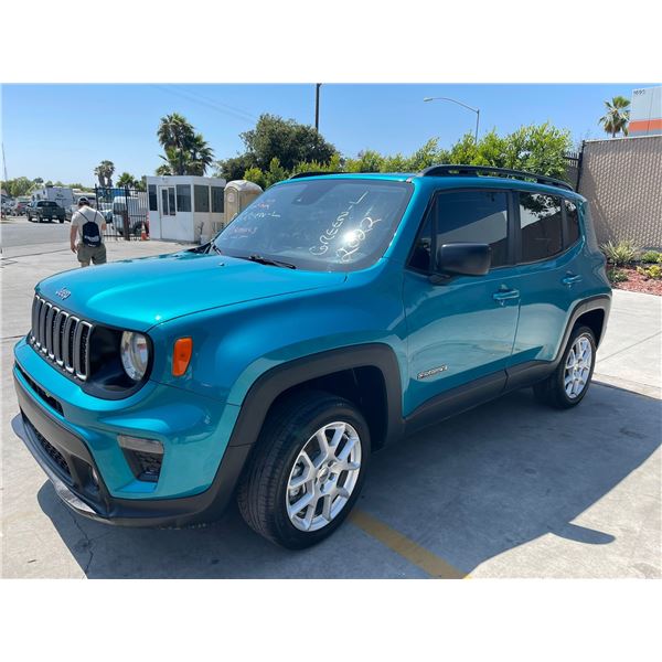 JEEP RENEGADE 2022 O/S TITLE 2 DAYS