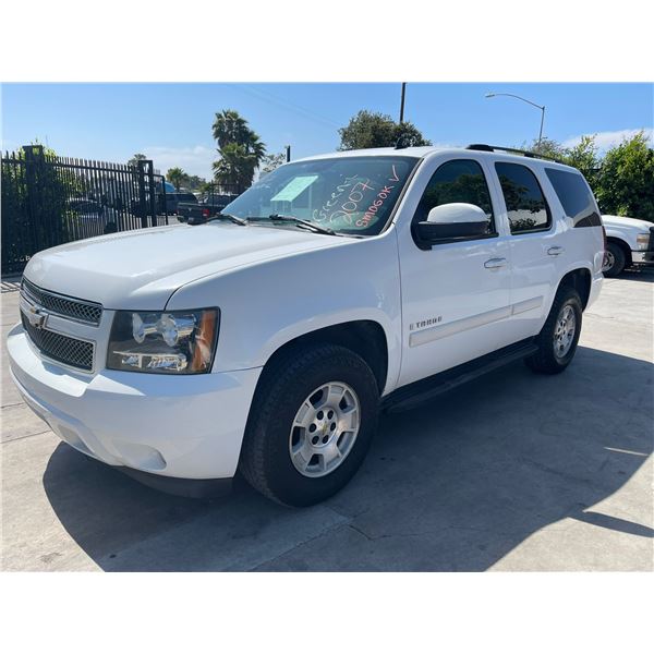 CHEV TAHOE 2007 T-SMOG -2 DAYS