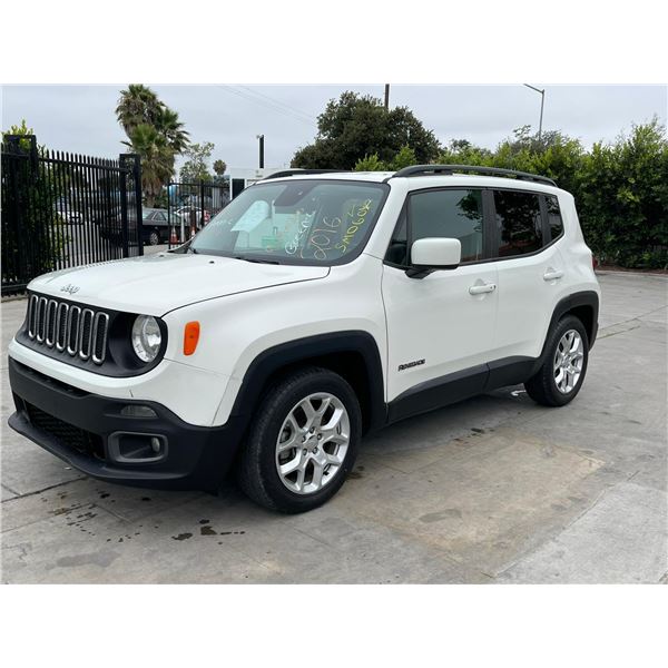 JEEP RENEGADE 2016 O/S-T REPO -SMOG 2DAYS