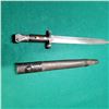 Image 2 : British Pattern 1888 MKI Bayonet & Scabbard