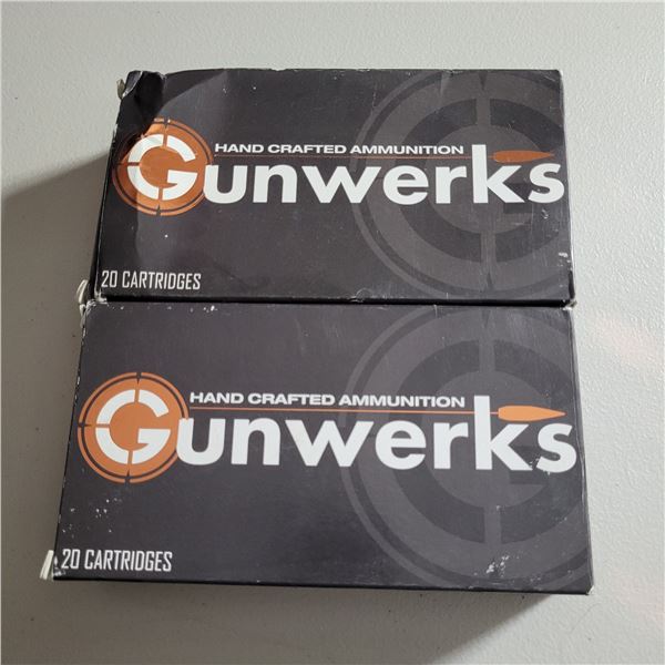 300 Winchester Magnum Gunwerks Factory Ammo 31 Rounds