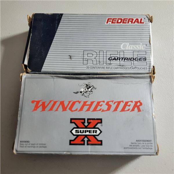 300 Winchester Magnum Federal & Winchester Factory Ammo 34 Rounds