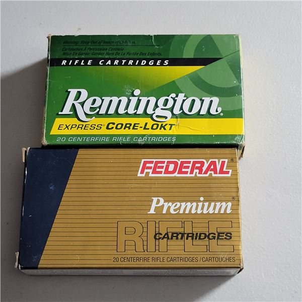 30-06 Factory Federal & Remington Ammo