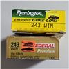 Image 3 : 243 Win  Factory Remington & Federal Ammo 40 Rounds