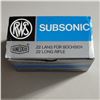 Image 1 : .22 Long Rifle Rimfire   RWS Subsonic Ammo  500 Rounds