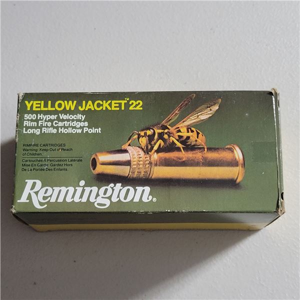 .22 Long Rifle Remington Yellow Jacket Ammo  500 Rounds