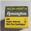 Image 2 : .22 Long Rifle Remington Yellow Jacket Ammo  500 Rounds