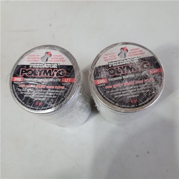 2000 .177 Cal. Polymag Predator Lead Pellets