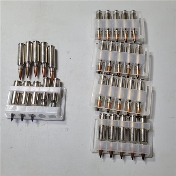 300WSM  Factory Federal Ammo and 8 Reloaded Ammo