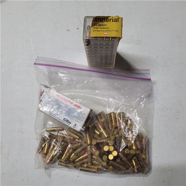 50 .22 Short Imperial & 99 .22 Long Rifle Winchester Ammo
