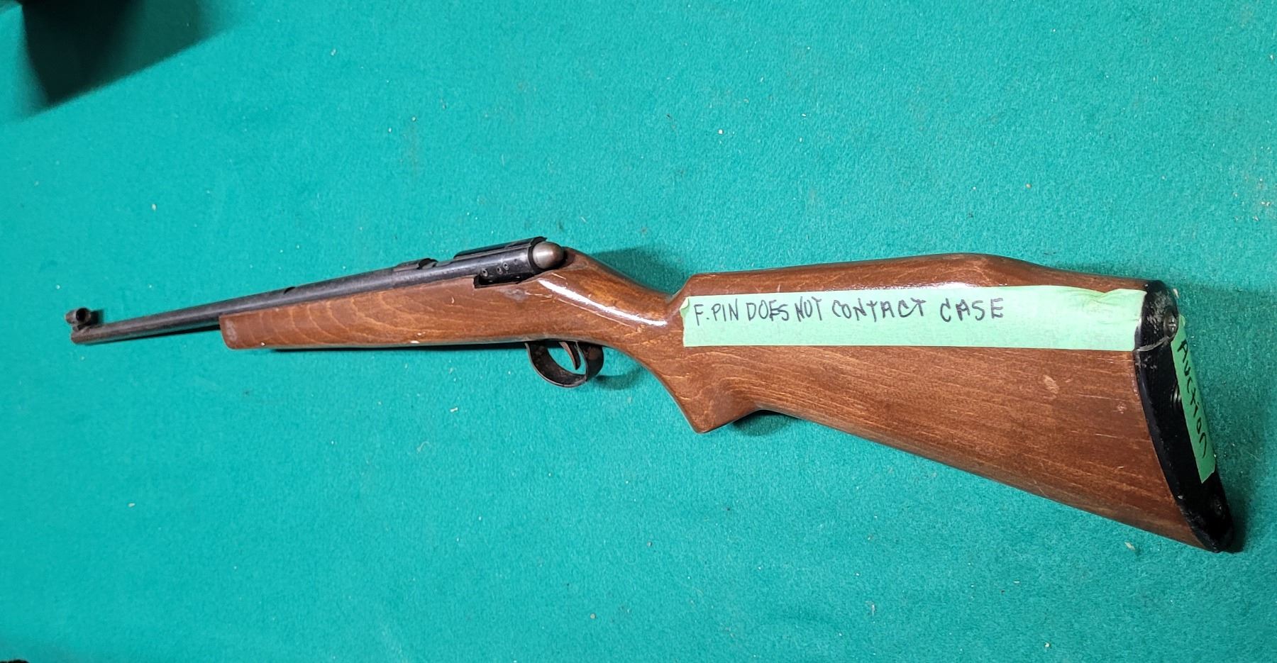 Model 171 CIL Model 171 .22 Single Shot Rifle PARTS GUN