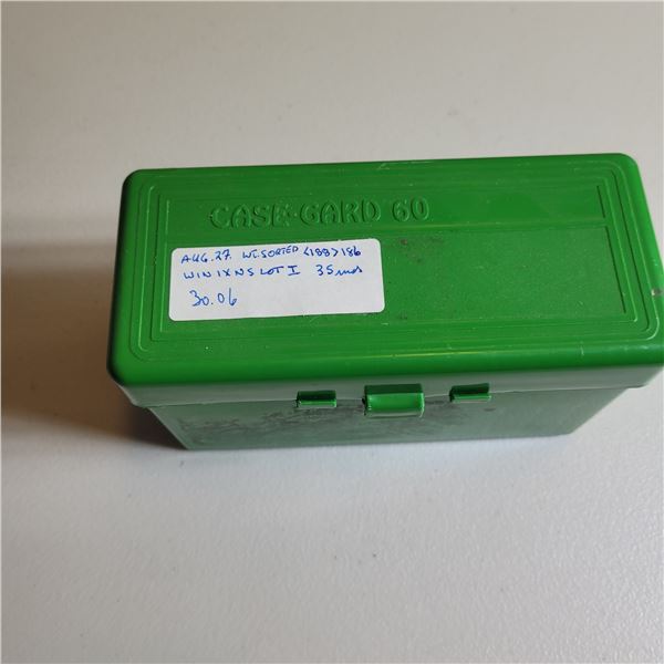 35 Pieces of 30-06 Sized Brass & 16 Pieces of 30-06 Fired Brass