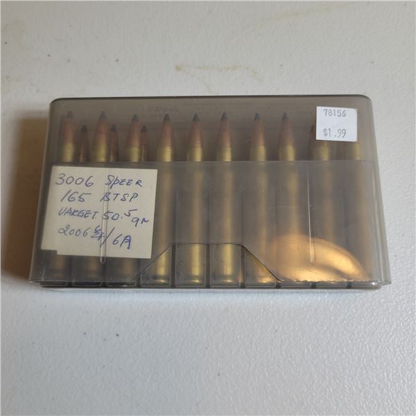 30-06 Reloaded Ammo