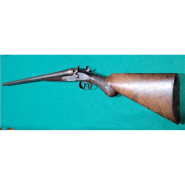 Fred Williams 12ga Double Shotgun No Firing Pins PARTS GUN