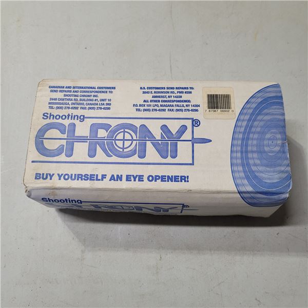 Chrony Chronograph Unused