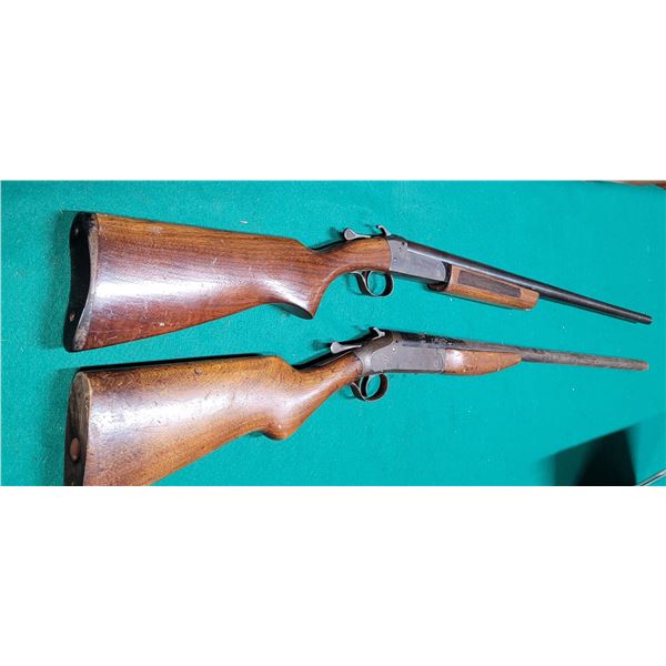 Cooey 84  16ga  & Excel 12ga Single Barrel Shotguns  PARTS GUNS