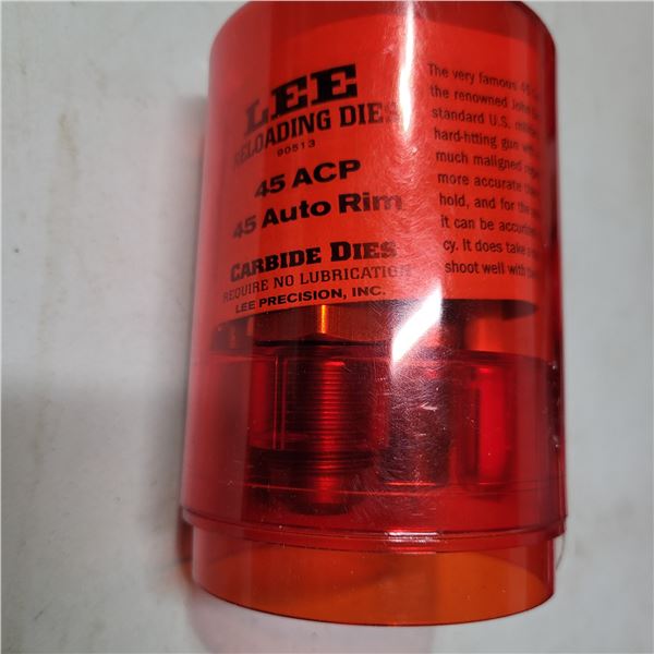 Lee 45 ACP Carbide Die Set