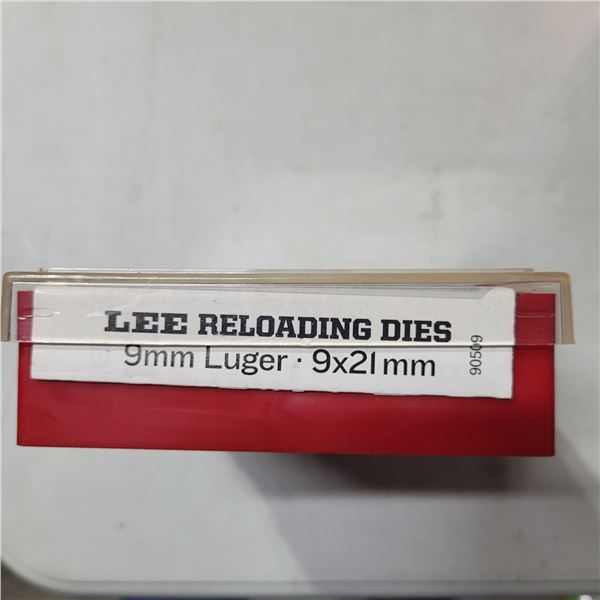 Lee 9mm Luger Die Set
