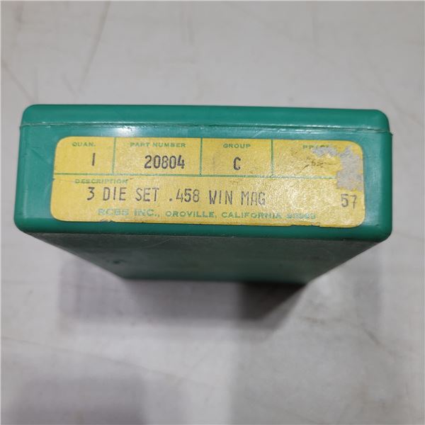 RCBS 458 Win Magnum 3 Die Set