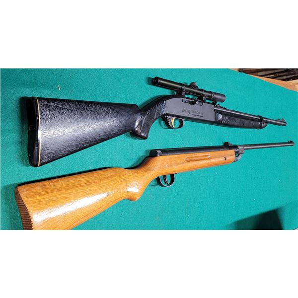 .22 Cal Star Pellet Gun & Crossman 2100 .177 BB Gun