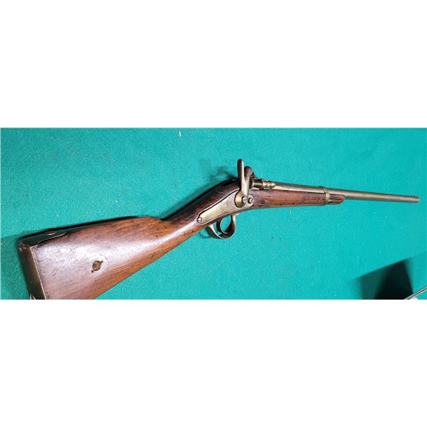 19th Century  Belgian Conversion 12ga Shotgun  Wallhanger