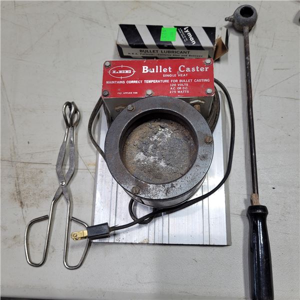 Lee Lead Bullet Caster & Accessories