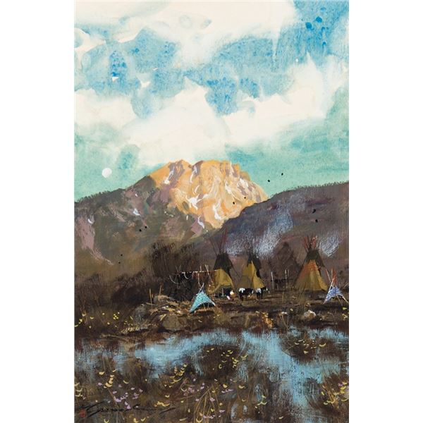 Gregory Sumida (b. 1948) - 11 x 7 1/2 inches