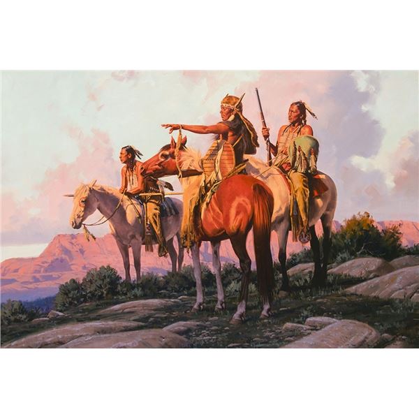 Paul Mann (b. 1955) - 40 x 60 inches