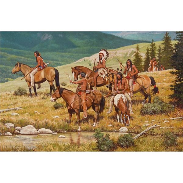 Steven Lang (b. 1960) - 24 x 36 inches