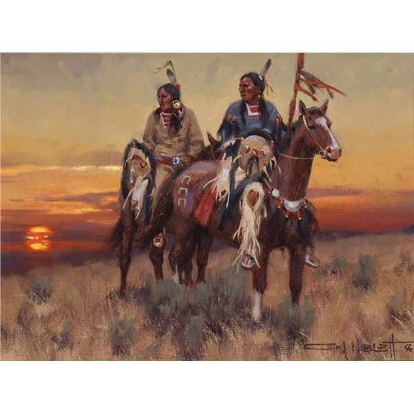 Gary Niblett (b. 1943) - 9 x 12 inches