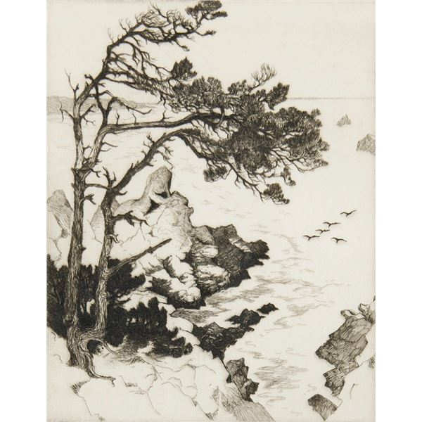 Gene Kloss (1903-1996) - 13 3/4 x 10 3/4 inches