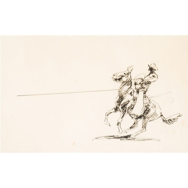 Edward Borein (1872-1945) - 6 x 9 1/2 inches