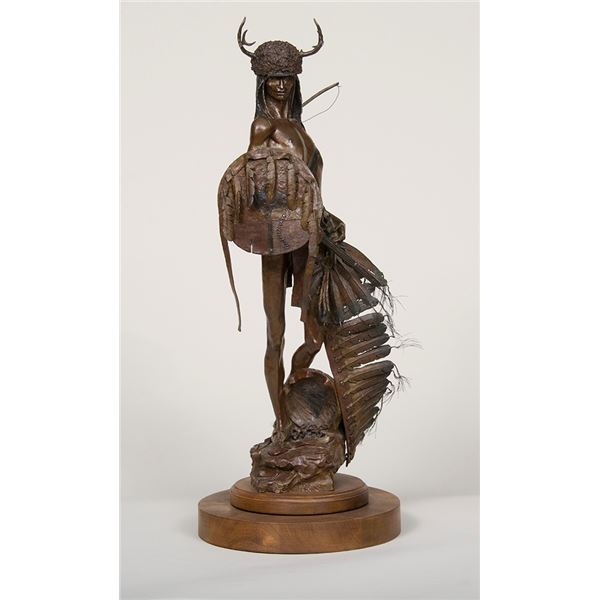 Dave McGary (1958-2013) - 29 inches overall height