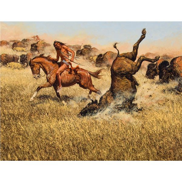 Ernest Berke (1921-2010) - 32 X 42 inches