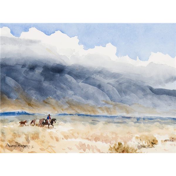 William Moyers (1916-2010) - 12 x 16 inches