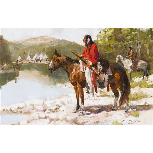 Carl Hantman (b. 1935) - 8 x 12 inches