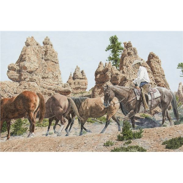 Jamie Means (b. 1972) - 17 1/2 x 26 1/2 inches