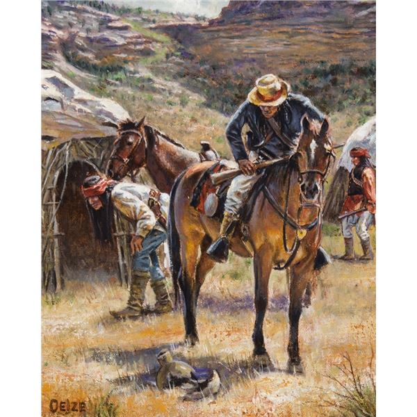 Don Oelze (b. 1965) - 12 x 10 inches