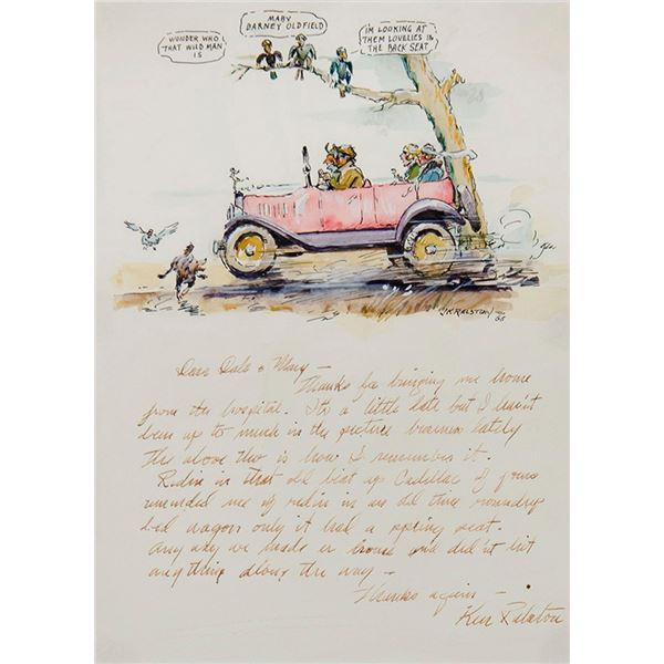 J.K. Ralston (1896-1987) - 11 1/2 x 8 inches