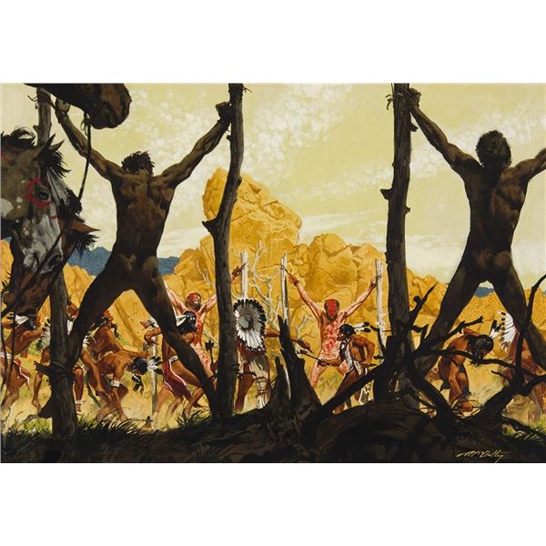 Frank McCarthy (1924-2002) - 16 1/2 x 24 inches