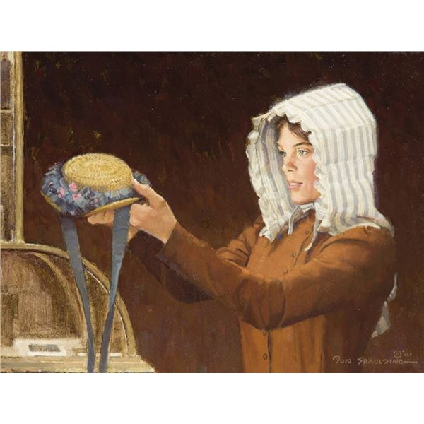 Don Spaulding (b. 1926) - 8 1/2 x 11 inches