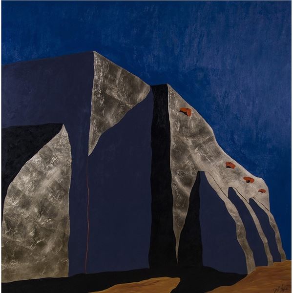 Alvin Gill-Tapia (b. 1970 ) - 50 x 50 inches