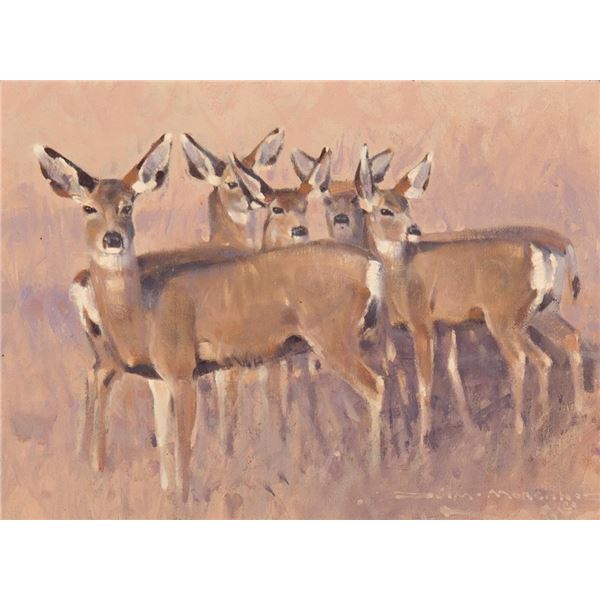 James Morgan (b. 1947) - 9 x 12 inches