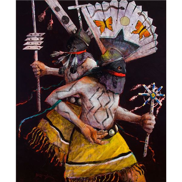 Mike Larsen (b. 1945) - 60 x 50 inches