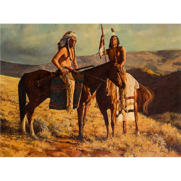 David Mann (b. 1948) - 30 x 40 inches