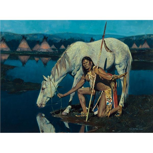 David Mann (b. 1948) - 18 x 24 inches