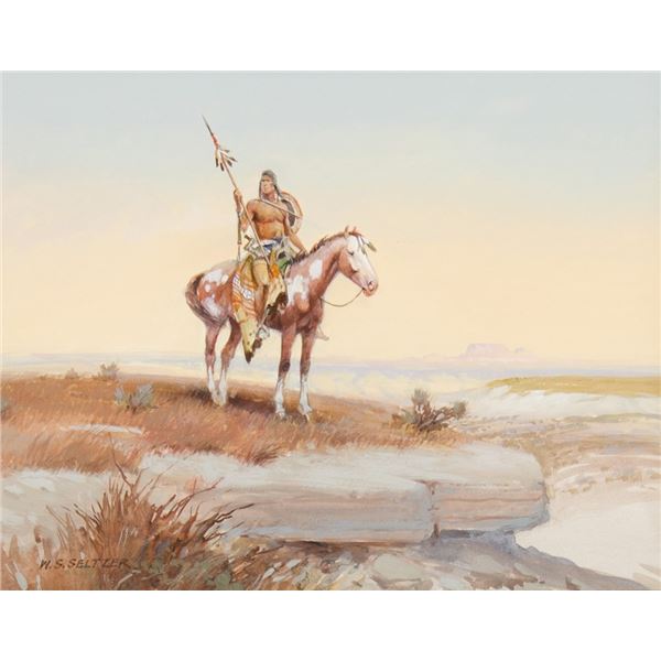 W. Steve Seltzer (b. 1945) - 9 x 11 1/2 inches